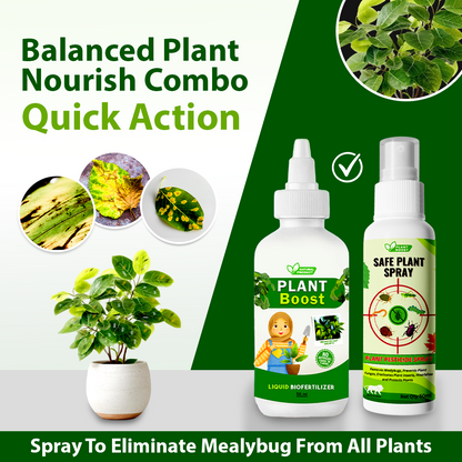 3 Organic Plant Boost & Get 2 Safe Plant Pesticide Spray for FREE ( Pack Of 5 )