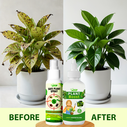 3 Organic Plant Boost & Get 2 Safe Plant Pesticide Spray for FREE ( Pack Of 5 )
