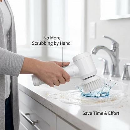 LuxeMart PowerScrub Electric Brush